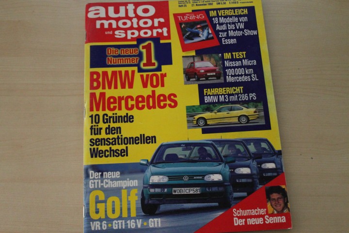 Auto Motor und Sport 25/1992